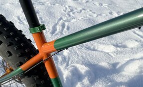 Vélo complet FATBIKE - fabriqué en France peinture perso intégrale