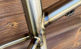 Cadre et fourche rigide Crmo sur mesure fabriqué en France