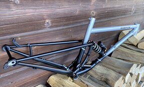 Cadre VTT all mountain - trail - 130mm - en acier fabriqué en France