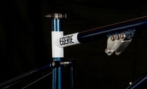 Cadre VTT enduro sur mesure en acier fabriqué en France