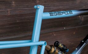 Cadre VTT Enduro en acier Reynolds et Dedacciai, sur mesure fabriqué à la (…)