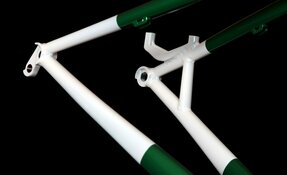 Cadre endurigide fabriqué main en France en acier Columbus