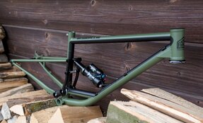Cadre VTT Enduro en acier Reynolds 631, sur mesure fabriqué à la main en France
