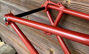 Cadre VTT en acier fabriqué en France - hardtail endurigide enduro