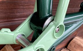 Cadre EGERIE enduro tout suspendu en acier fabriqué en France