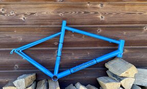 Cadre vélo route en acier Reynolds 853 Oversize