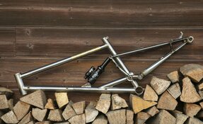 Cadre Enduro High Pivot Titane/Crmo fabriqué en France