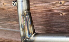 Cadre Enduro 160mm en acier sur mesure fabriqué en France