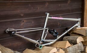 Cadre VTT Enduro Stainless Steel - Inox - finition polie - Reynolds 921 (…)