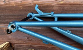 Cadre VTT all mountain 650B 27.5 - 140mm - en acier fabriqué en France