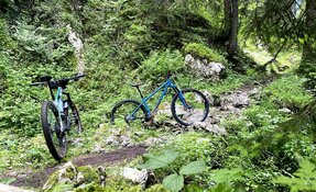 Cadre VTT acier fabriqué main en France en acier Columbus