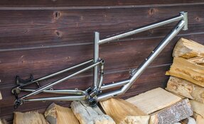 Cadre Enduro 160mm Titane/Crmo fabriqué en France
