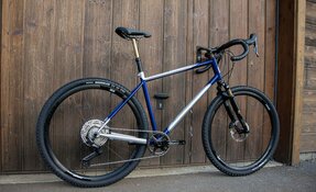 Cadre Gravel Reynolds 853 sur mesure, made in France - montage complet