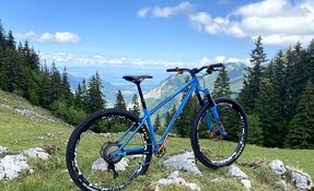 Cadre VTT acier fabriqué main en France en acier Columbus
