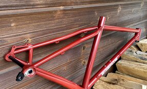 Cadre VTT en acier fabriqué en France - hardtail endurigide enduro