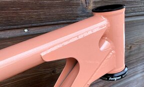 Cadre EGERIE enduro tout suspendu sur mesure en acier fabriqué en France