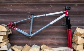 Cadre VTT en acier sur mesure fabriqué en France - hardtail endurigide All (…)