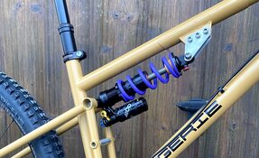 VTT enduro tout suspendu en acier fabriqué en France - Reynolds - Columbus