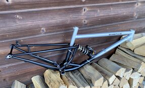 Cadre VTT all mountain - trail - 130mm - en acier fabriqué en France