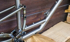 Cadre Enduro 160mm Titane/Crmo fabriqué en France